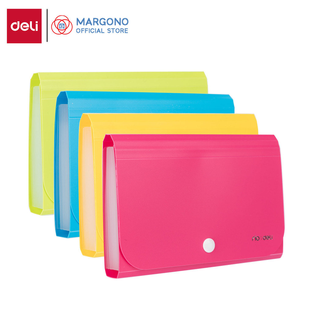 

Deli Expanding File A6 12 Pembagi dengan tab index untuk pengaturan yang lebih mudah E5561