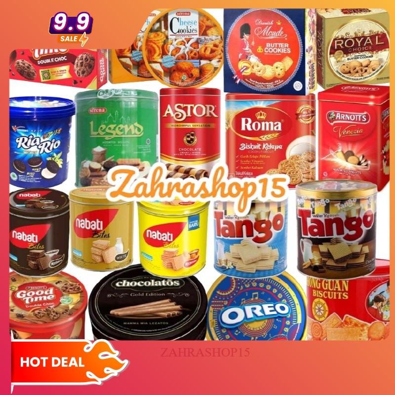 

Tango biskuit kaleng 240g l Aneka Biskuit Kaleng