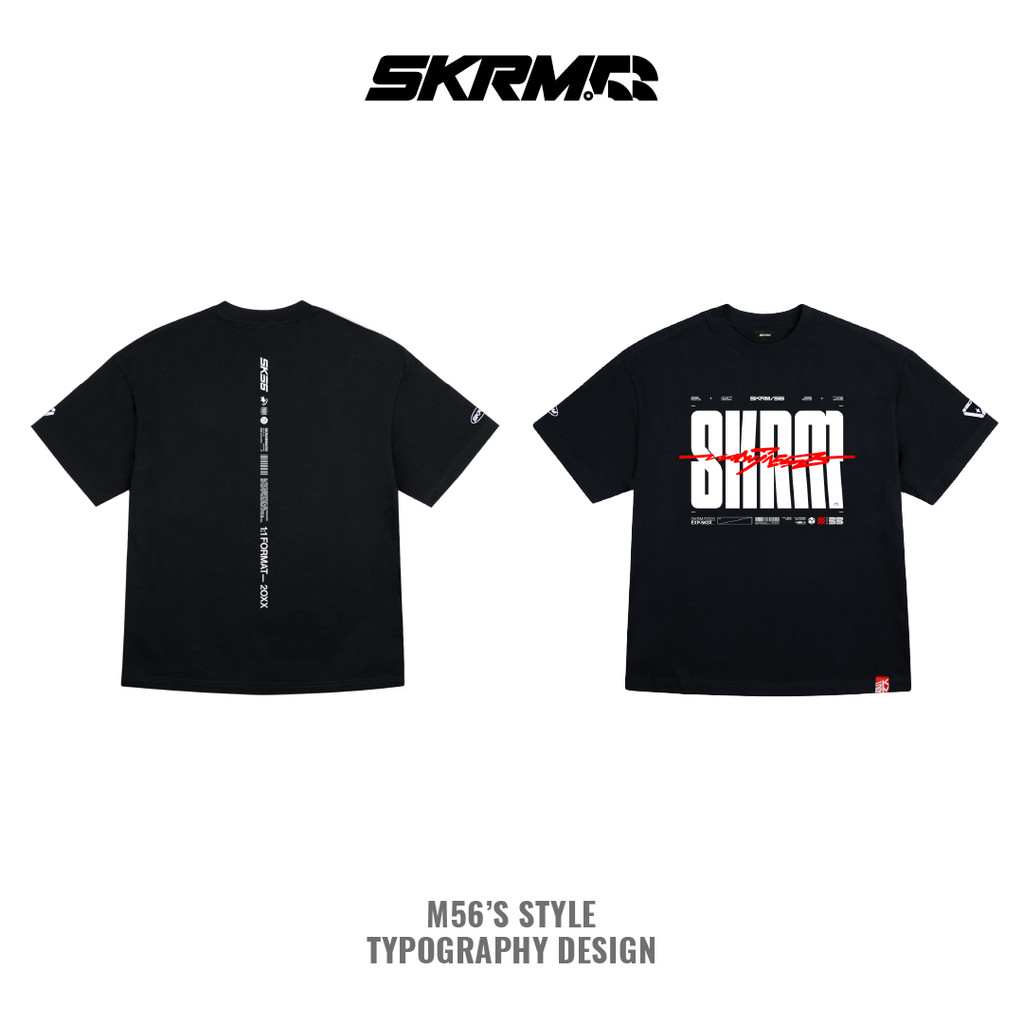 SKRM/56 - Skinarma X Machine56 - T-Shirt Short Sleeve Black