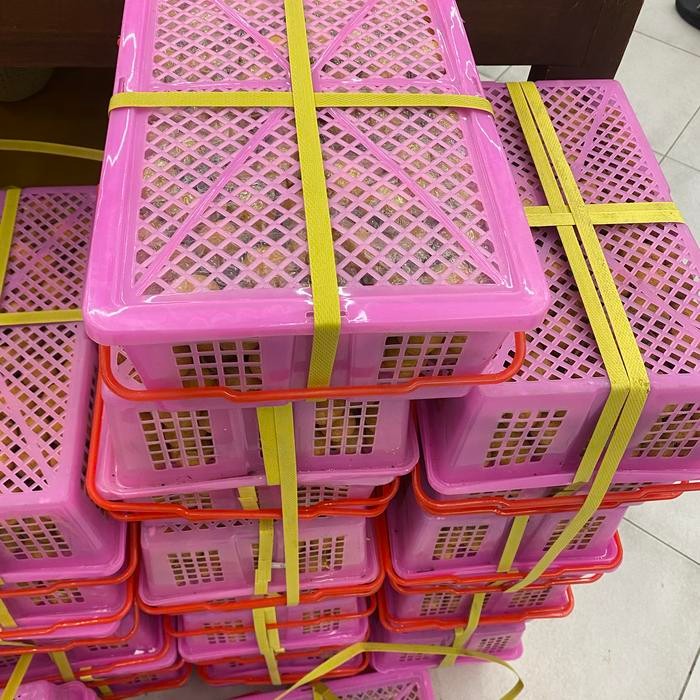 

LENGKENG BANGKOK KERANJANG BUAH / KELENGKENG BANGKOK MANIS 3 KG / BUAH