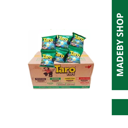 

Ciki TARO NET Snack 9gr Kemasan 1 Dus isi 60 Bungkus