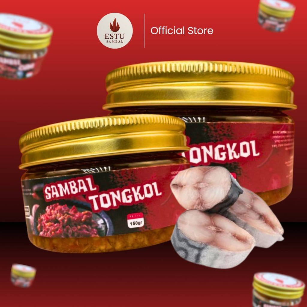 

(3 Pack) Estu Sambal Tongkol- Sambal Rumahan Khas Nusantara dengan Rasa Otentik & Kenikmatan Asli dari Bahan Pilihan