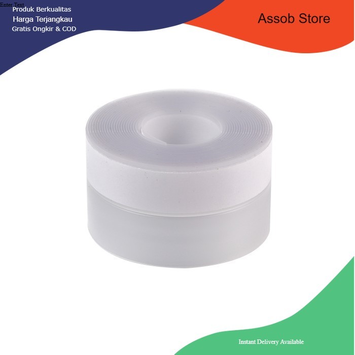 

Lakban Rubber Flex Door Seal Strip Bottom Seal Waterproof Anti Bocor - Transparan, 25 mm x 5 M - Assob Store