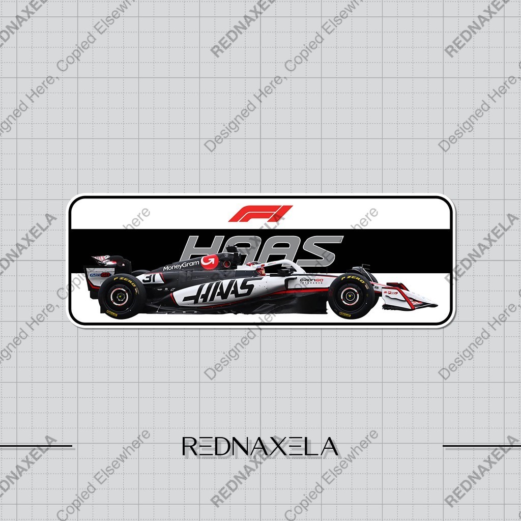 

Stiker Vinyl Formula 1 Racing Team Haas Outdoor High Quality Waterproof Sticker
