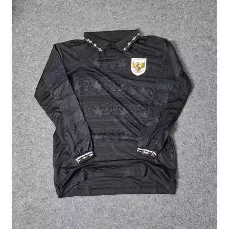 LONGSLEEVE JERSEY BOLA TIMNAS INDONESIA KIPER GK HITAM 2025 NEW JERSEY BOLA // JERSEY FUTSAL// JERSE