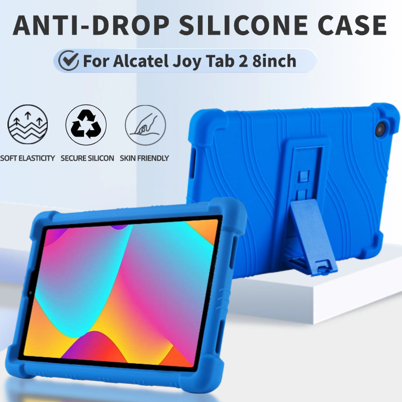 For Alcatel Joy Tab 2 2021/3T 8 2020 8" Tablet Coat Shockproof Cover Alcatel Joy tab2 9032Z Soft Sil