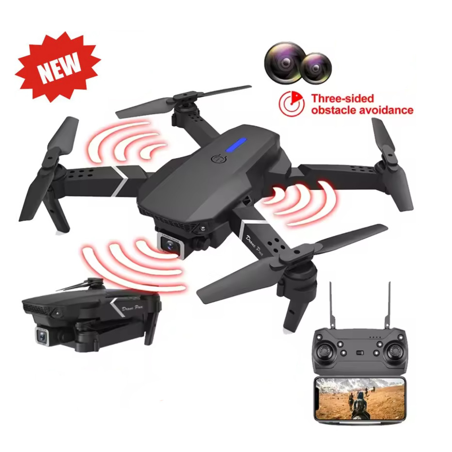 Outdoors UAV Dron Drone HD Professional Remote Control Camera Optical Flow Localization Quadcopter D