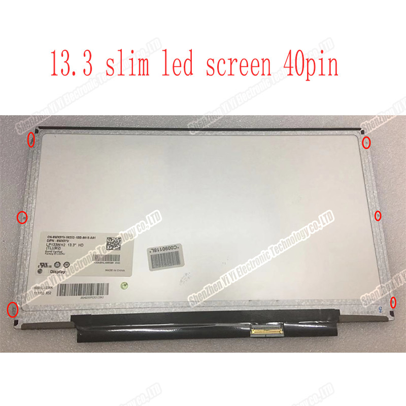 Slim LED Matrix para Laptop, Painel de Tela LCD, Substituição de Display, HP Probook 430 G1, 430 G2,