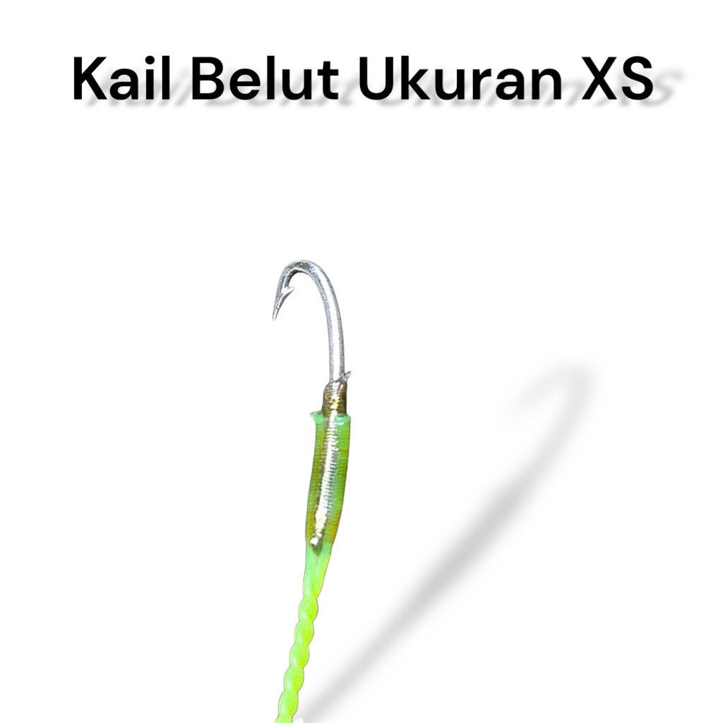 KAIL PANCING BELUT UNTUK DI SAWAH UKURAN XS BAHAN BAJA PUTIH