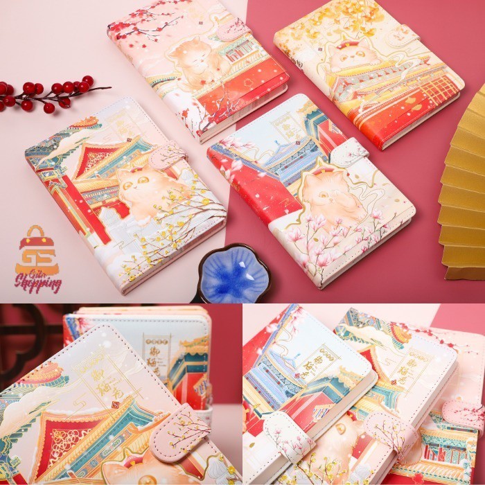 

Chinese Cat Magnetic Notebook Diary / Jurnal agenda Buku tulis Anak Perempuan Cute Lucu - 6811
