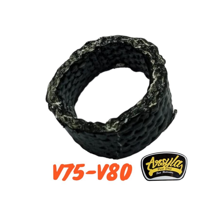 paking gasket asbes knalpot sambungan tengah Yamaha v75 v80 v80 robot excellent