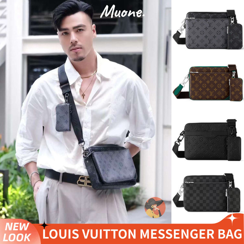 Louis Vuitton LV Trio Men Bag Pria / tas bahu / tas kurir