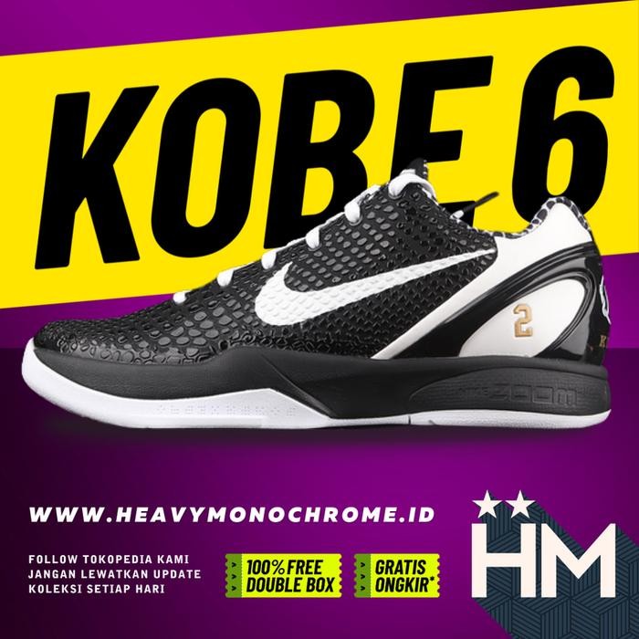 Kobe 6 Protro "Mambacita" CW2190-002 Sepatu Basket (Size 39-46)