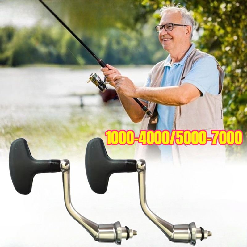 BISA BELI Handle Reel Power Hanlde T-Knob Untuk Reel Power Handle 1000 - 7000 Paduan Aluminium