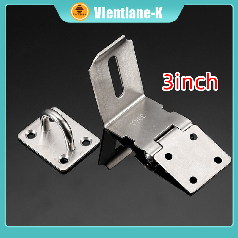 3 Inch Overpal Siku Kunci Pintu / Overpal Siku Lock Buckle / Grendel Pintu Gembok