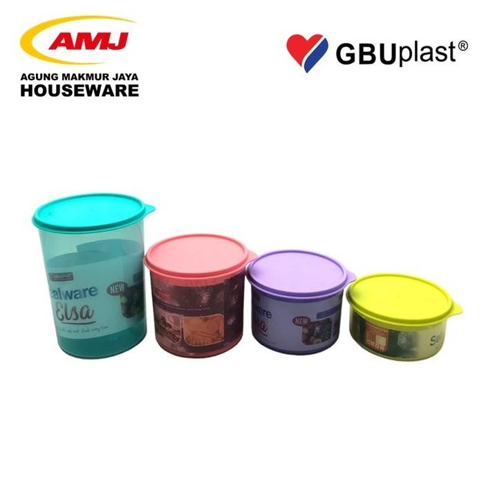 TOPLES PLASTIK BULAT 1400 ML / SEALWARE ELSA S GBU