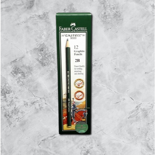 

DISKON PENSIL 2B FABER CASTELL ( 1 pack isi 12 pensil )/