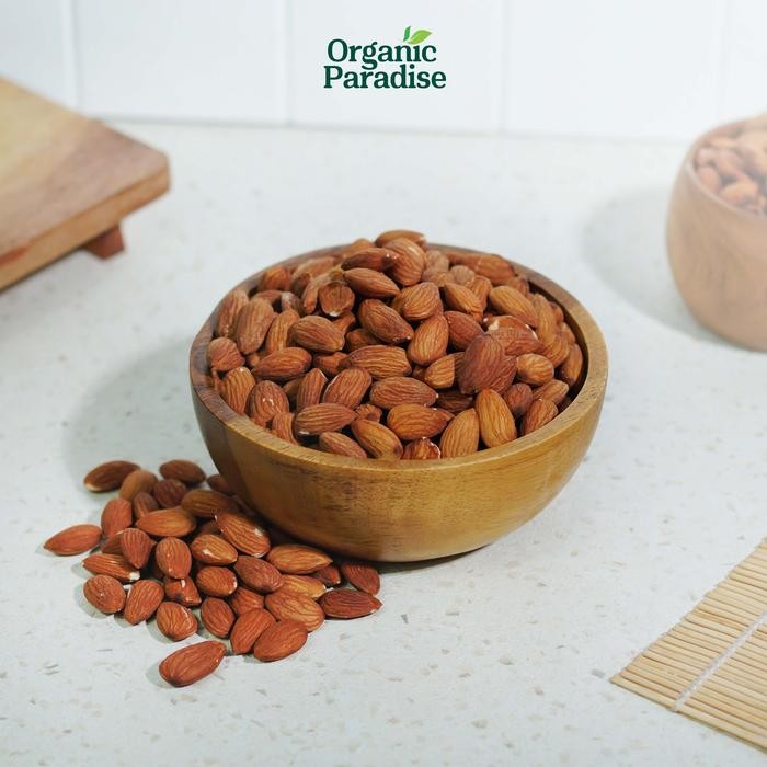 

Roasted Almond 500 gram / Kacang Almond Panggang 500 Gram Organic Paradise -