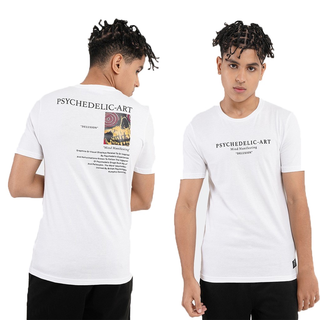 [HOT] CELCIUS Kaos Sablon LIN000025C Putih T-shirt pria