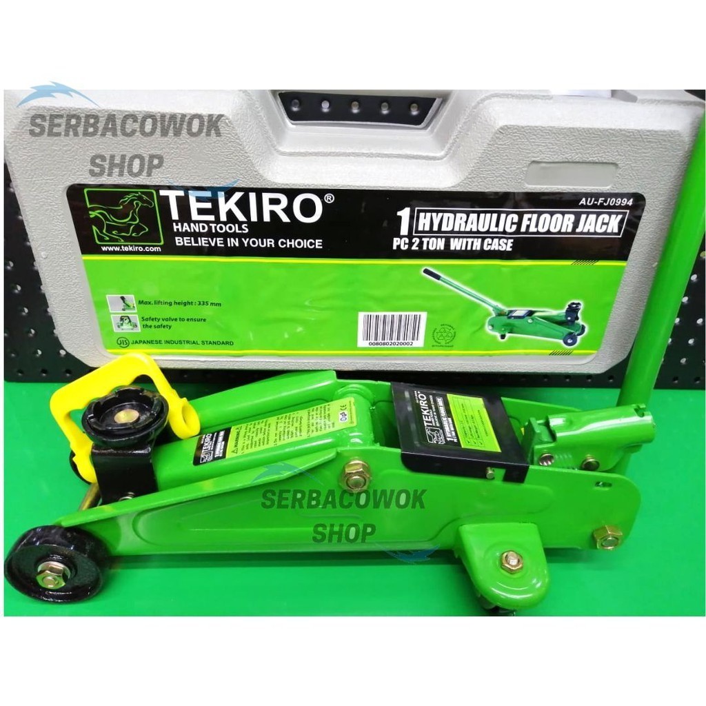 Tekipo Dongkrak Buaya 2 Ton Hidrolik Spec2 Mobil Kecil Termurah Berkualitas