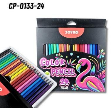 

Pensil Warna JOYKO CP-0133-24 Woodless Color / 24 Color / Pencil 24 Warna Strong Leads