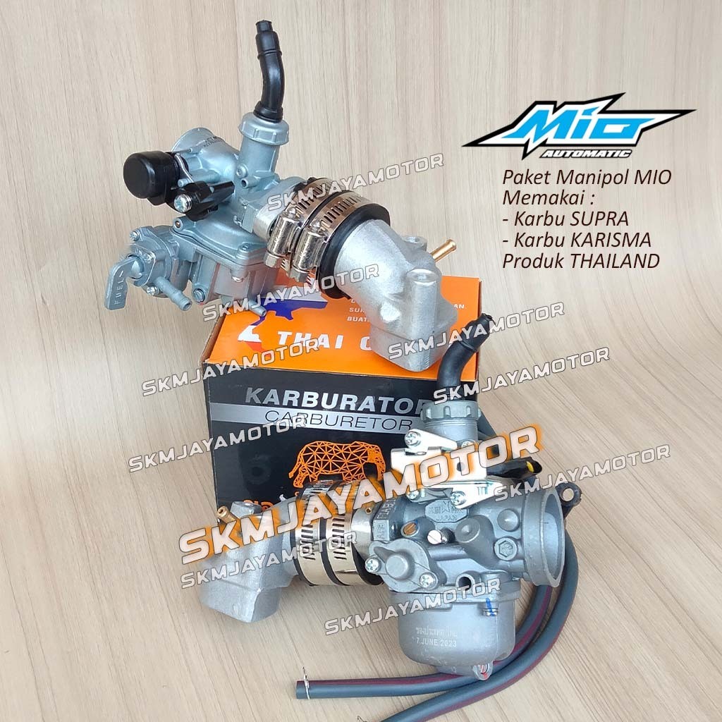 MANSAGAN  Paket Manipol MIO, MIO SOUL Memakai Karbu Supra/Karisma THAILAND