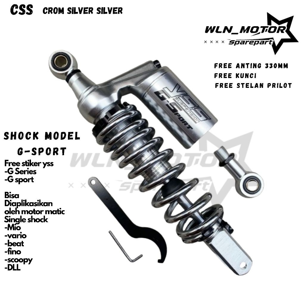MANSAGAN  SHOCKBREAKER TABUNG RACE IT /FASTBIKER TERMURAH VARIO 160 vario 150 vario 125 freego mio f