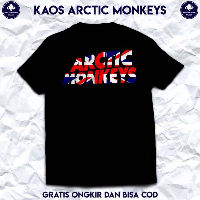 (COD) Kaos Band Arctic Monkeys Original. Kaos DIstro Pria dan Wanita Unisex. - ARCTIC MONKEYS, S