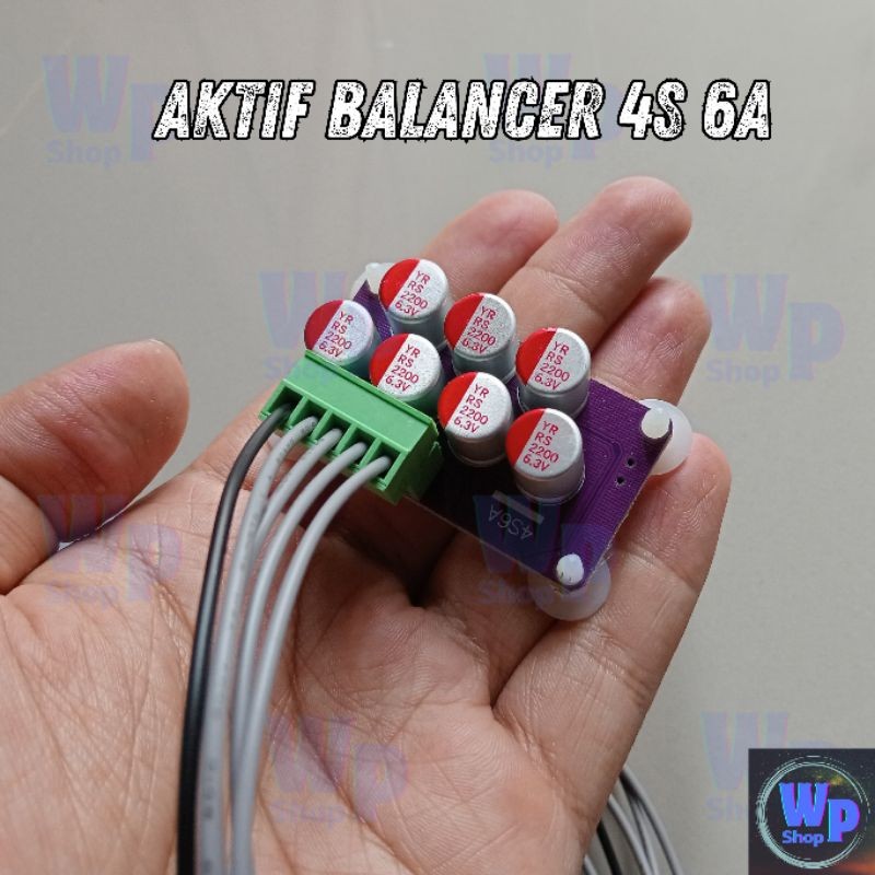 Electrohomi Aktif balancer 4S 6A penyeimbang tegangan baterai litium lifepo4