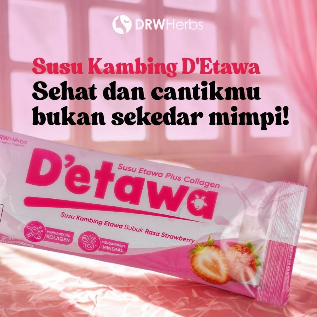 Drw Skincare -  Susu D Etawa Plus Collagen Untuk Badan Sehat Dan Putih ORI BPOM / Susu Kambing Etawa