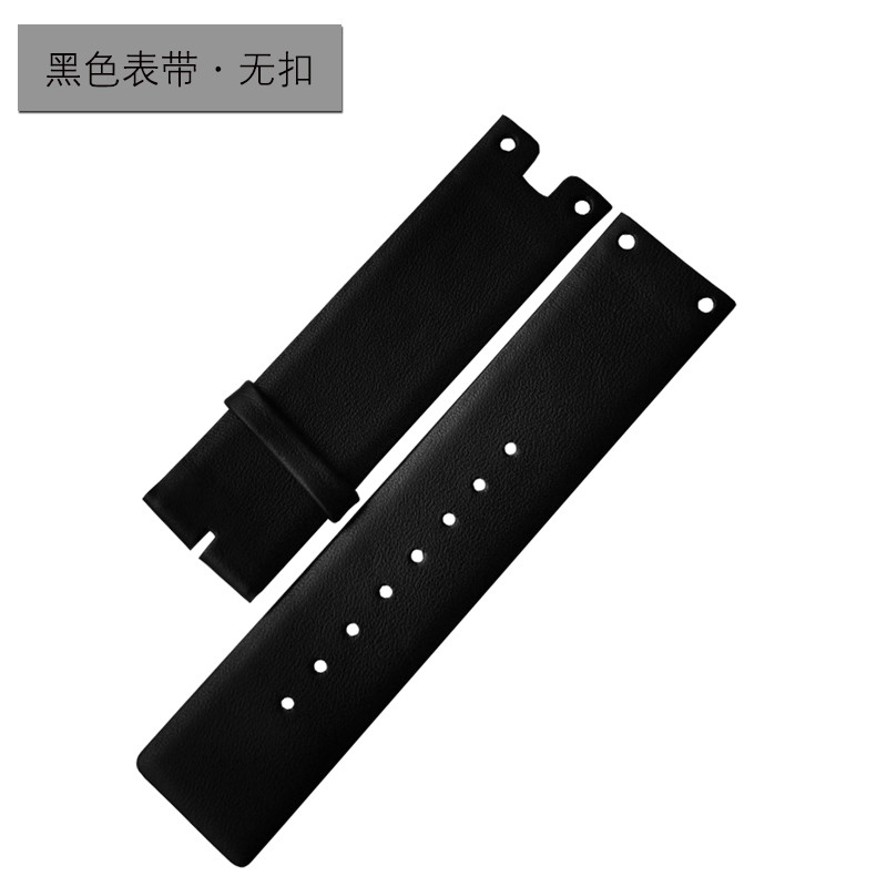 Substitute Ck Watch Strap K94231/K94232 Special Concave Ultra-Thin Genuine Cowhide Pin Buckle Strap 