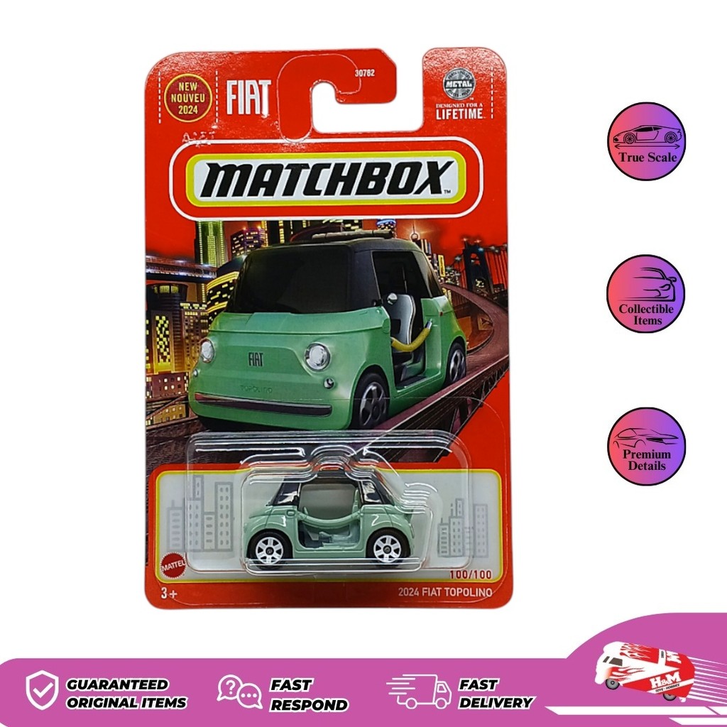 Matchbox 2024 Fiat Topolino - 30782-93AM