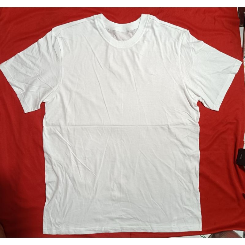 [Reject Pabrik] Baju Kaos Oblong Pria Bonafit 100% Original Jumbo Tanpa Kemasan Sortiran Pabrik