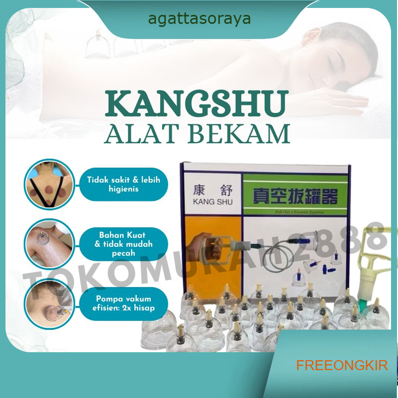 Alat Bekam Kop Angin Isi 24/Alat Kop Angin Lengkap/Kop Angin isi 24