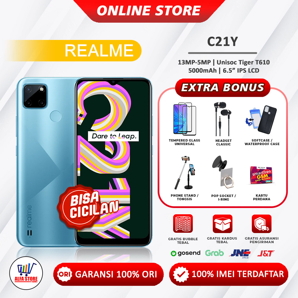 [Flashsale]Realme C21 C25 C21Y C25Y ram 4/64gb ram 3/32gb garansi resmi