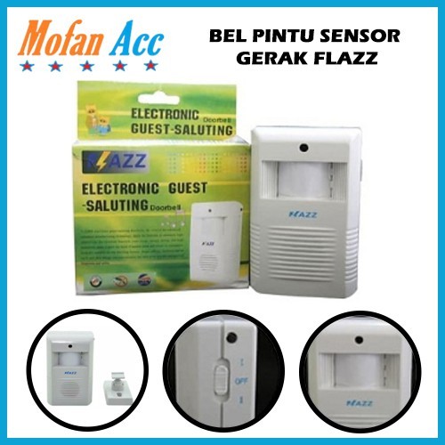 Bel Pintu Sensor Gerak / Electronic Guest Saluting FLAZZ