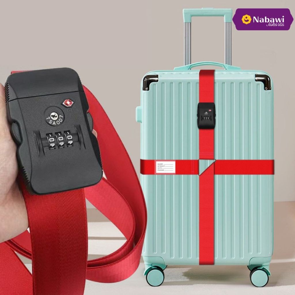 Tali Koper Brisbane Tali Pengaman Koper Perlengkapan Umroh