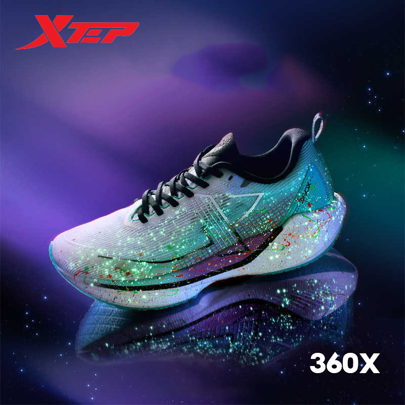 Xtep 360X Professional Running shoes Men's Carbon Plate Marathon PB Sport Shoe Lightweight ETPU Mate