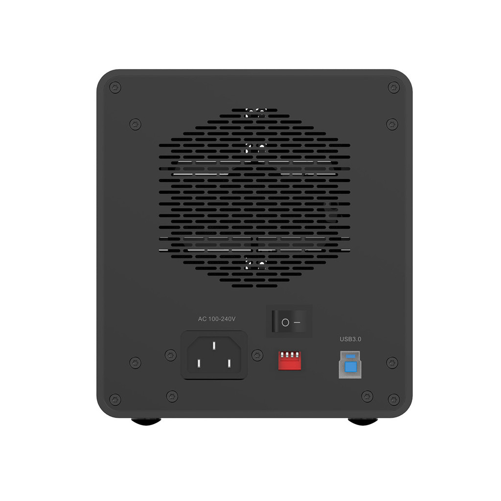 ORICO 5 Bay DAS 5Gbps SATA to USB3.0 2.5/3.5 Aluminum With Raid HDD Enclosure 150W Internal Power HD