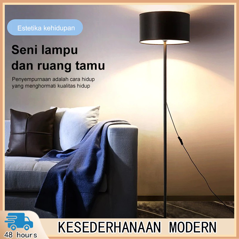 Lampu lantai Lampu Berdiri Standing lamp Sudut Beside Floor lampu pajangan lampu kamar tidur