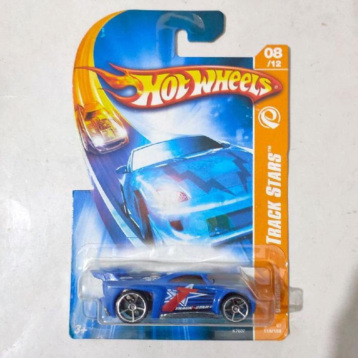Hotwheels Hot Wheels Bassline Biru 2007 Track Stars base besi rare