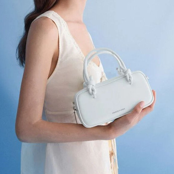 [12.12 Birthday Sale] - Tas Wanita CK Knotted Handle Bag TC 1574-9 - 21cm - Sweet Stuff Official