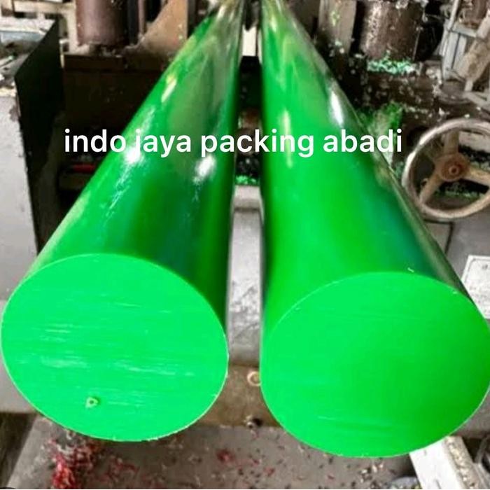 Nylon As / PE Rod Hijau Diameter 20mm x 100cm {nylon batangan}