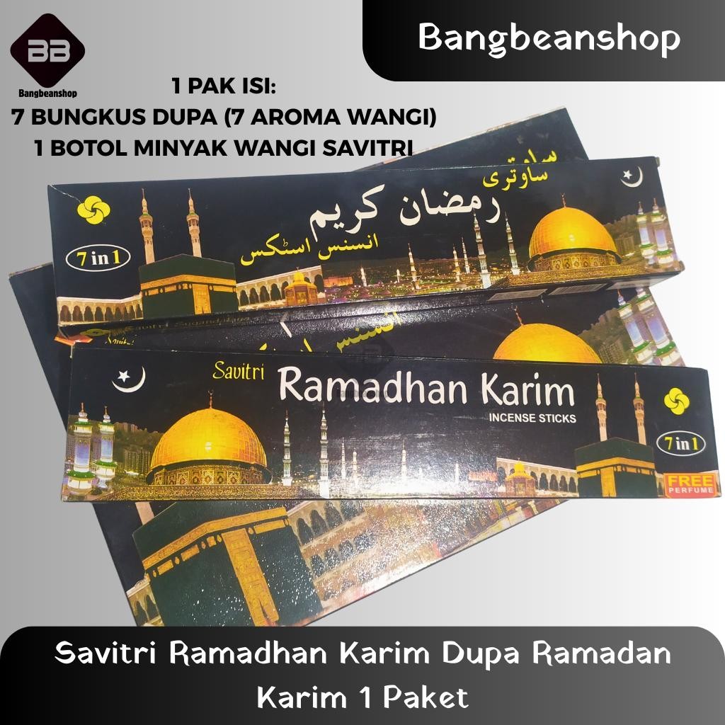 Savitri Ramadhan Karim Dupa Ramadan Karim 1 Paket 70 Stik Pengharum