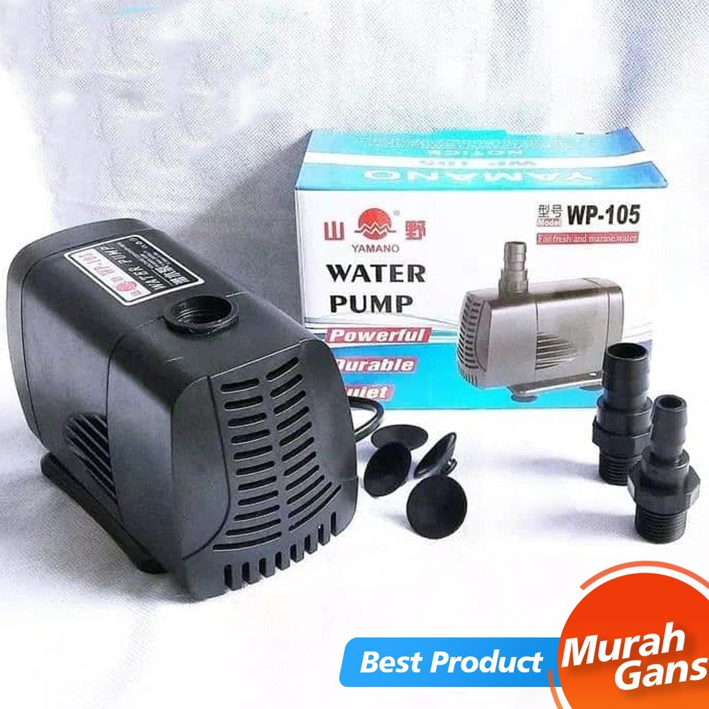 MEMELASHOP Pompa Aquarium Celup YAMANO WP 105 Original 3000 L/H