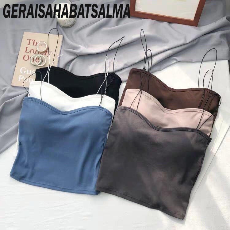 (TF) Tanktop fashion wanita tanpa kawat sexy bh pakaian dalam wanita Tangtop1046