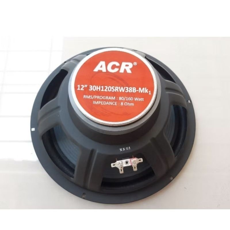 SPEAKER KOMPONEN ACR WOOFER 12 INCH PRO 30H12SRW38B ORIGINAL