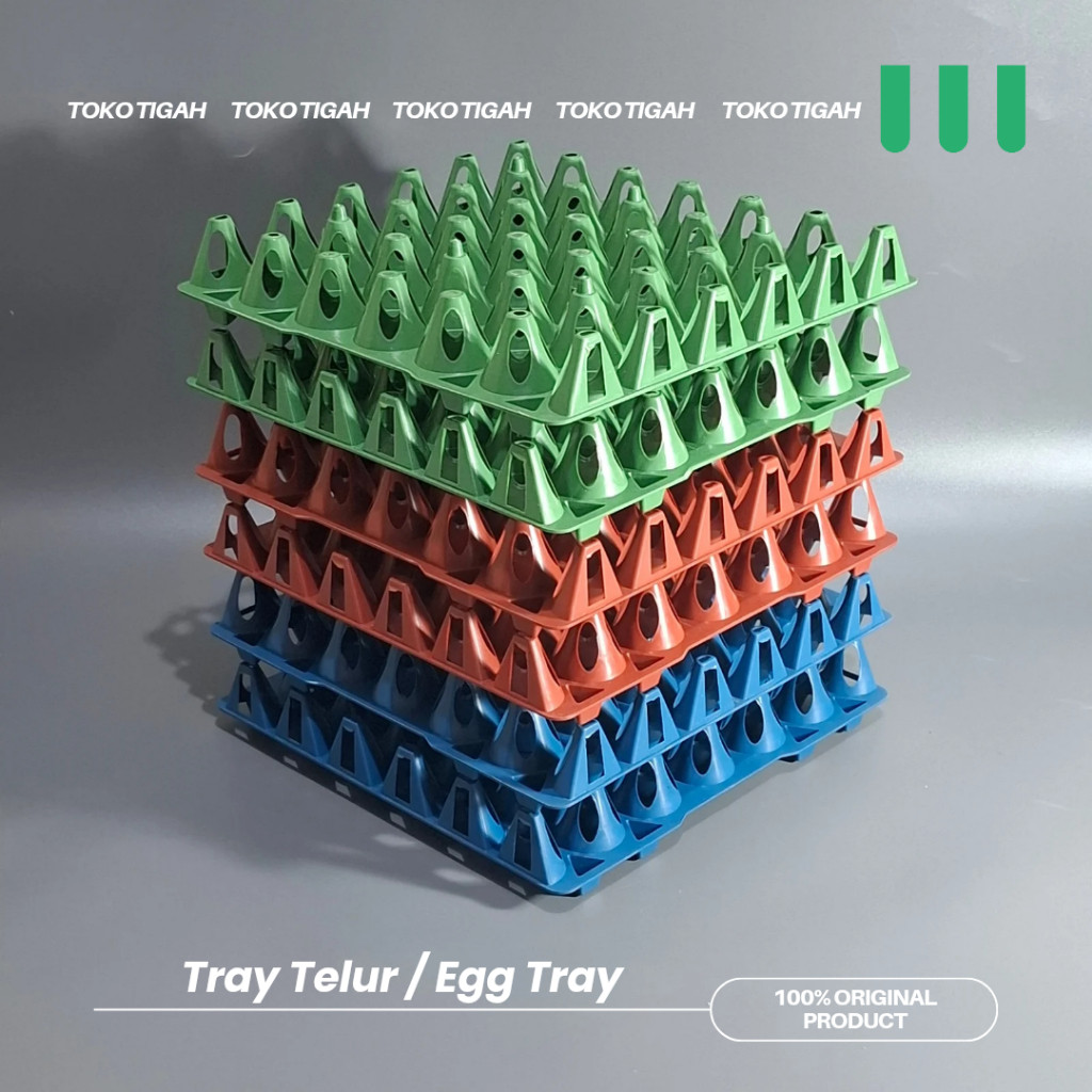 Tray Telur, Egg Tray, Tempat Telor Ayam, Tatakan Telur / Telor Plastik Murah