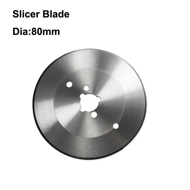 80mm Shama  Slicer Blade for Potis Kebab Slicer Doner Kebab  Sharp Stainless Steel Round/ Toothed Bl
