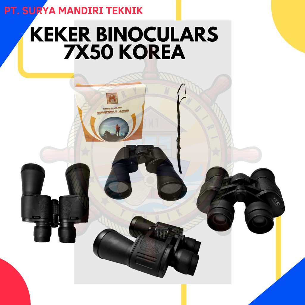 KEKER BINOCULAR 7 X 50 KOREA / TEROPONG